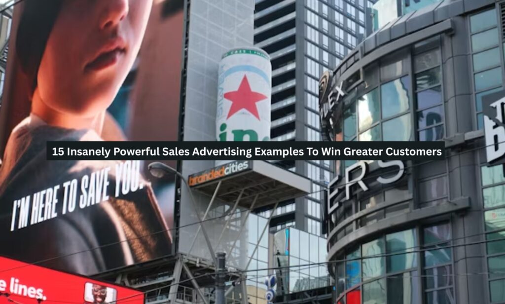 Sales Advertising
